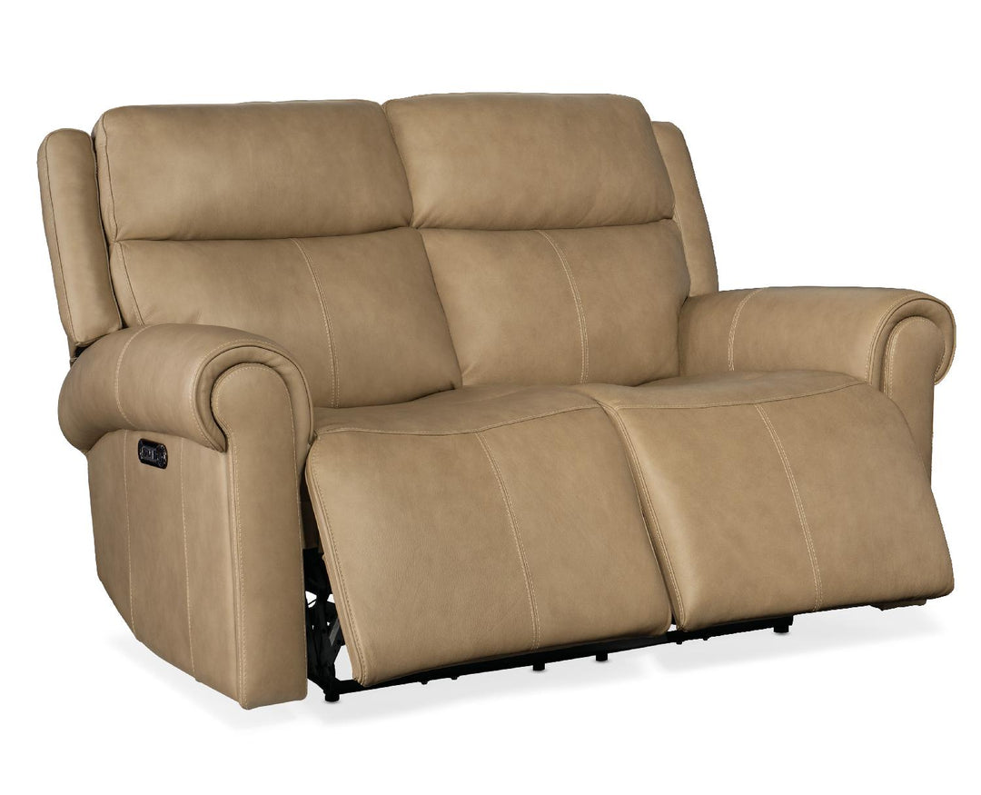 American Home Furniture | Hooker Furniture - Oberon Zero Gravity Power Loveseat with Power Headrest