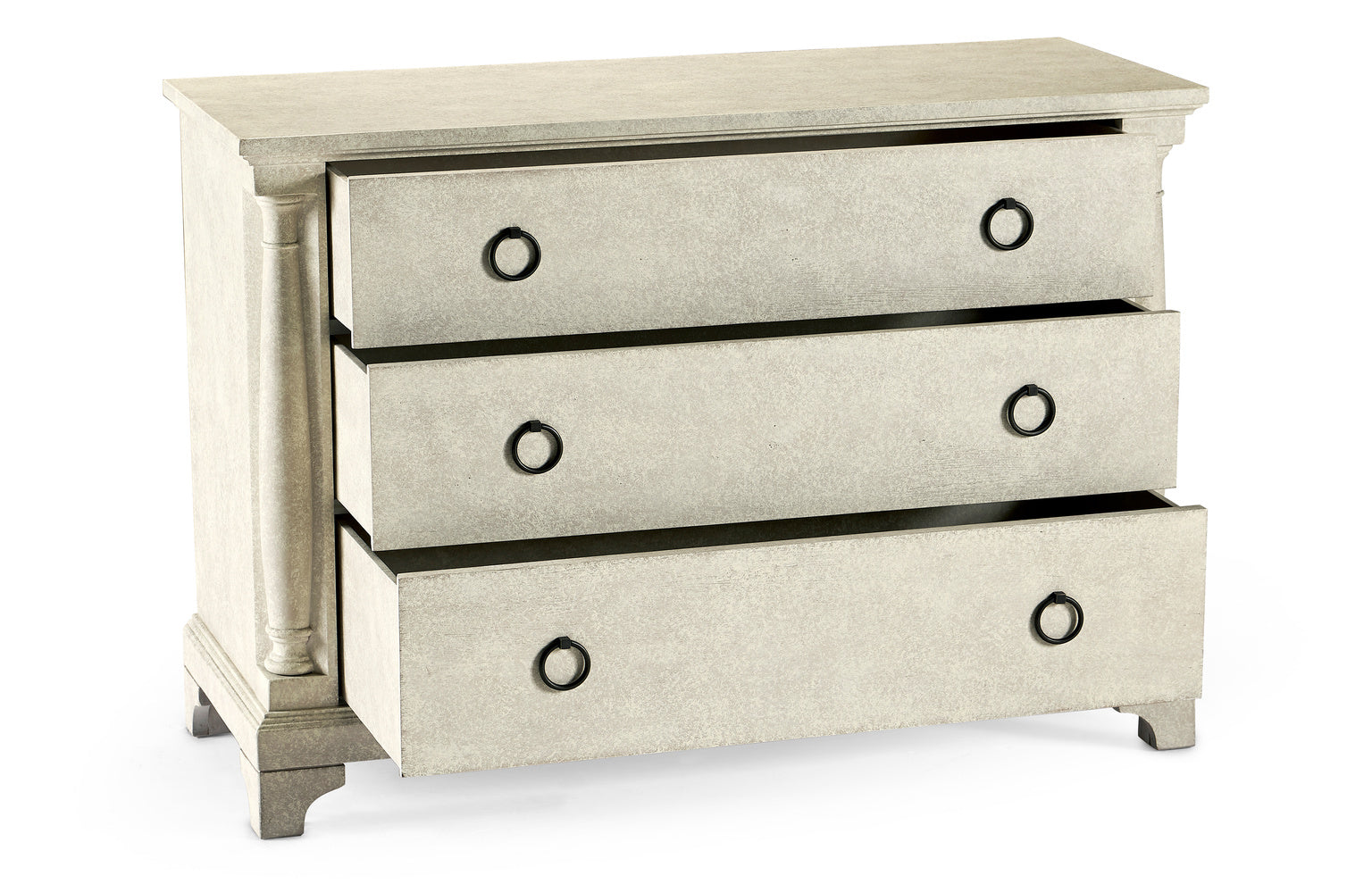 White Cap Small Drawer Chest