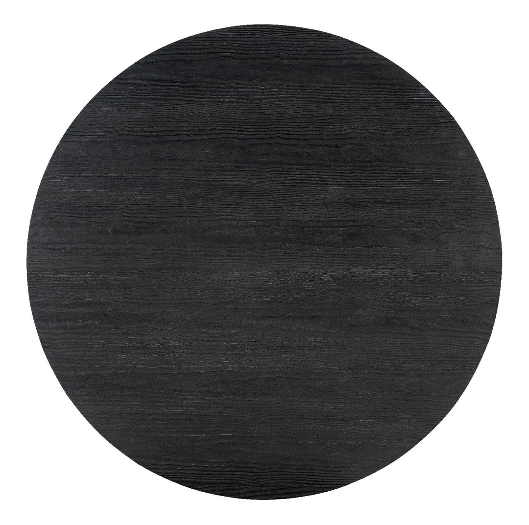 American Home Furniture | Hooker Furniture - Chapman Shou Sugi Ban Round Cocktail Table