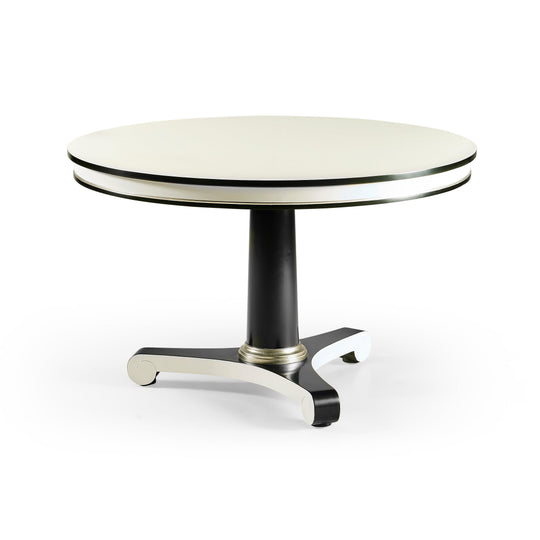 Jonathan Charles Reimagined Dipole 48" Biedermeier Breakfast Table DINING TABLES