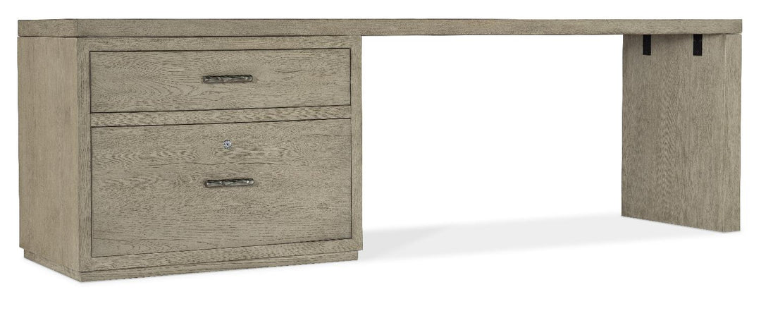 American Home Furniture | Hooker Furniture - Linville Falls 96" Desk with Lateral File