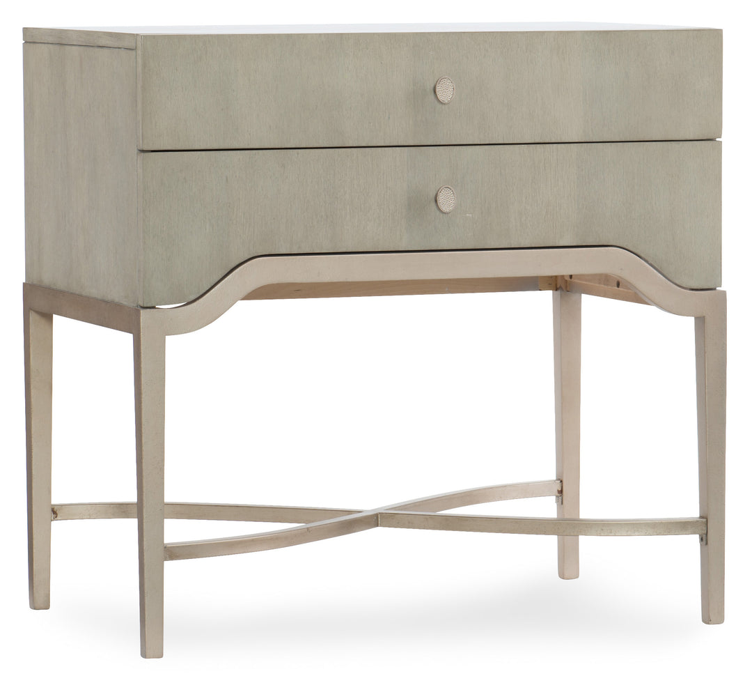 American Home Furniture | Hooker Furniture - Elixir Two-Drawer Nightstand