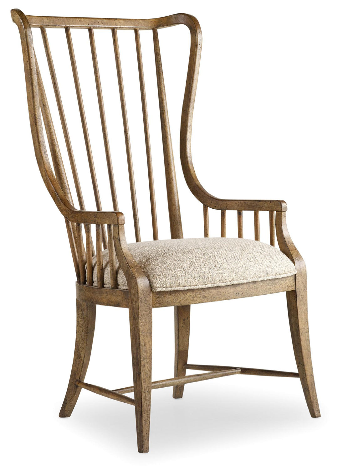 American Home Furniture | Hooker Furniture - Sanctuary Tall Spindle Arm Chair - Set of 2