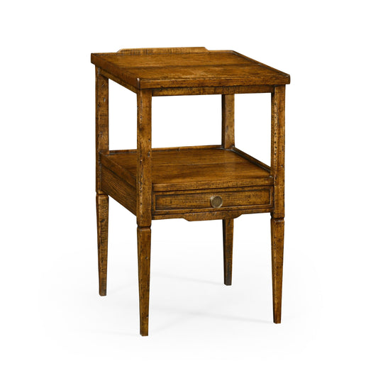 Jonathan Charles Casual Accents Square Lamp Table ACCENT TABLES
