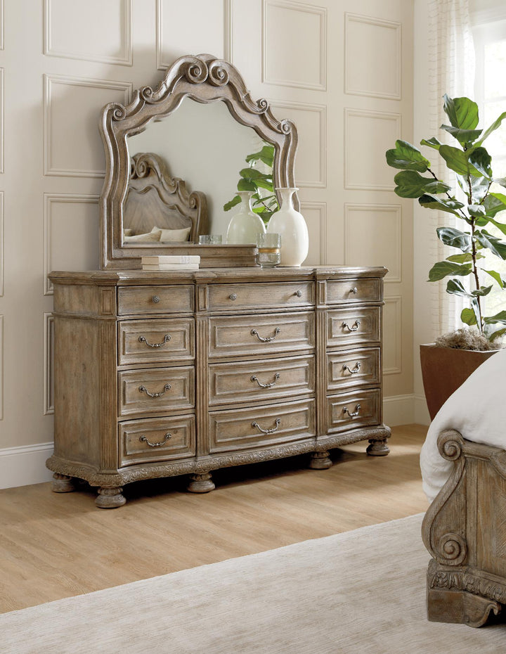 American Home Furniture | Hooker Furniture - Castella Twelve Drawer Dresser