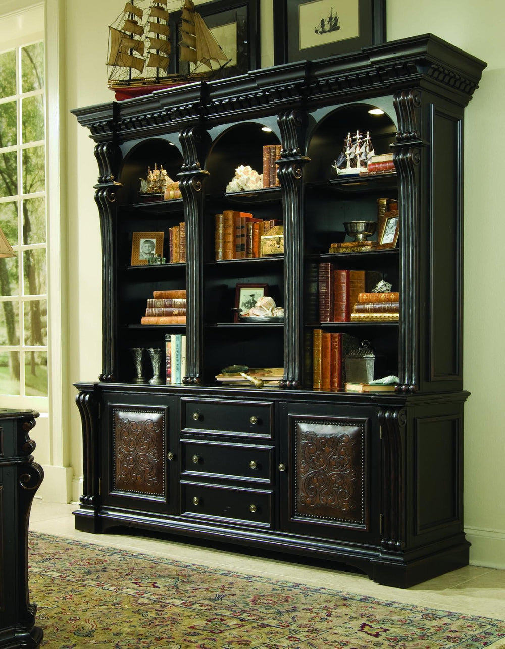 American Home Furniture | Hooker Furniture - Telluride Bookcase Base