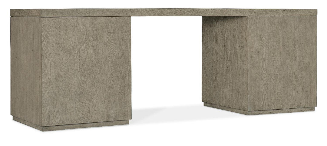American Home Furniture | Hooker Furniture - Linville Falls 84" Desk with Two Files