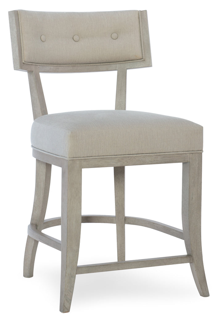 American Home Furniture | Hooker Furniture - Elixir Klismos Counter Stool - Set of 2