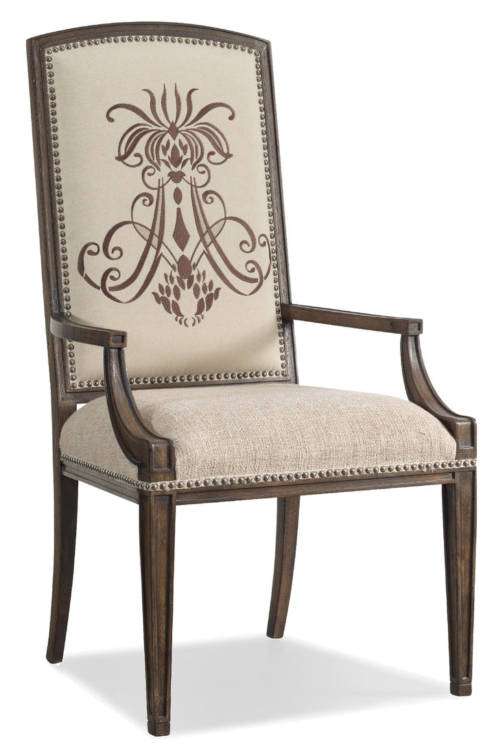 American Home Furniture | Hooker Furniture - Rhapsody Insignia Arm Chair - Set of 2