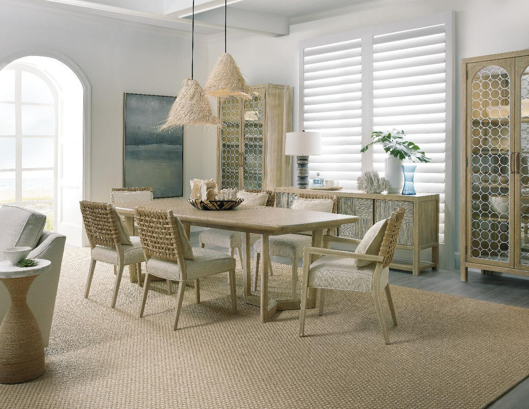 American Home Furniture | Hooker Furniture - Surfrider Rectangle Dining Table with2-18in leaves