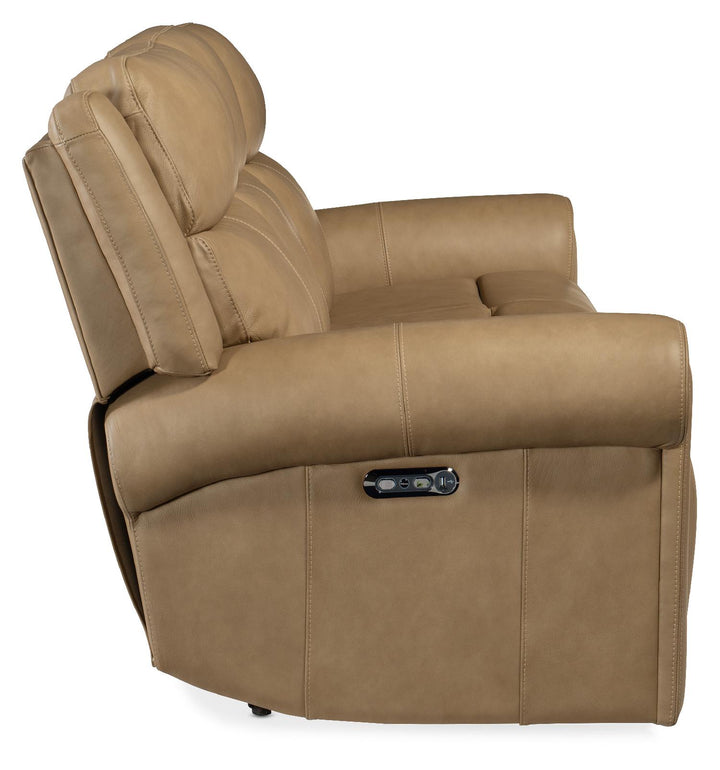 American Home Furniture | Hooker Furniture - Oberon Zero Gravity Power Sofa with Power Headrest