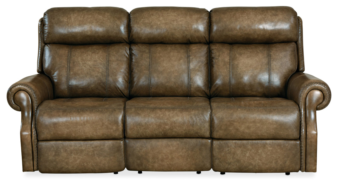 American Home Furniture | Hooker Furniture - Brooks Power Sofa with Power Headrest