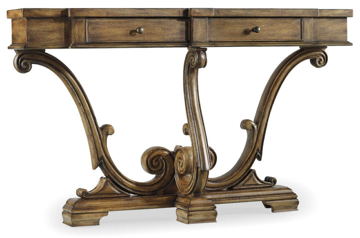 American Home Furniture | Hooker Furniture - Sanctuary Thin Console-Amber Sands