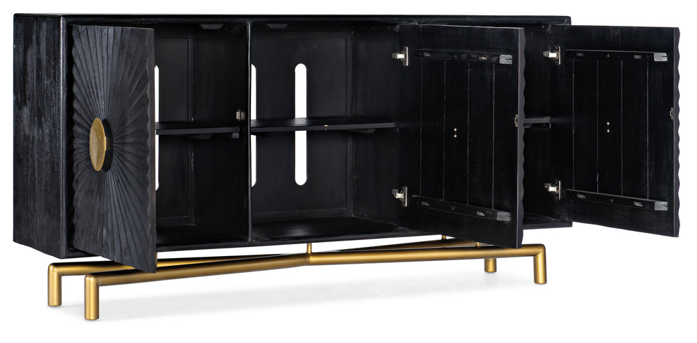 American Home Furniture | Hooker Furniture - 69in Entertainment Console