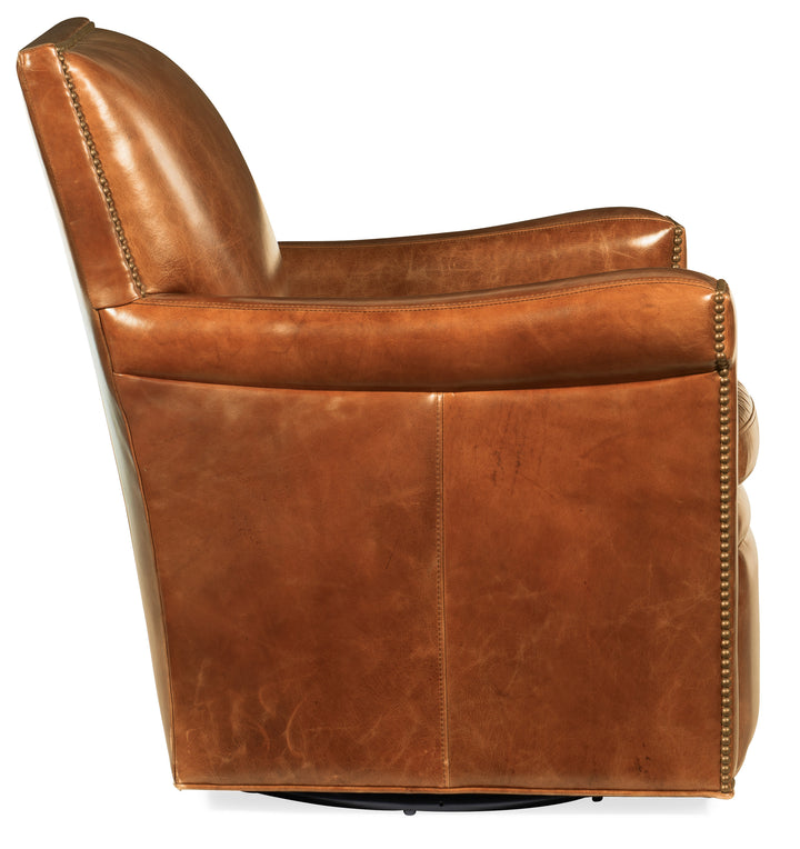 American Home Furniture | Hooker Furniture - Jilian Swivel Club Chair