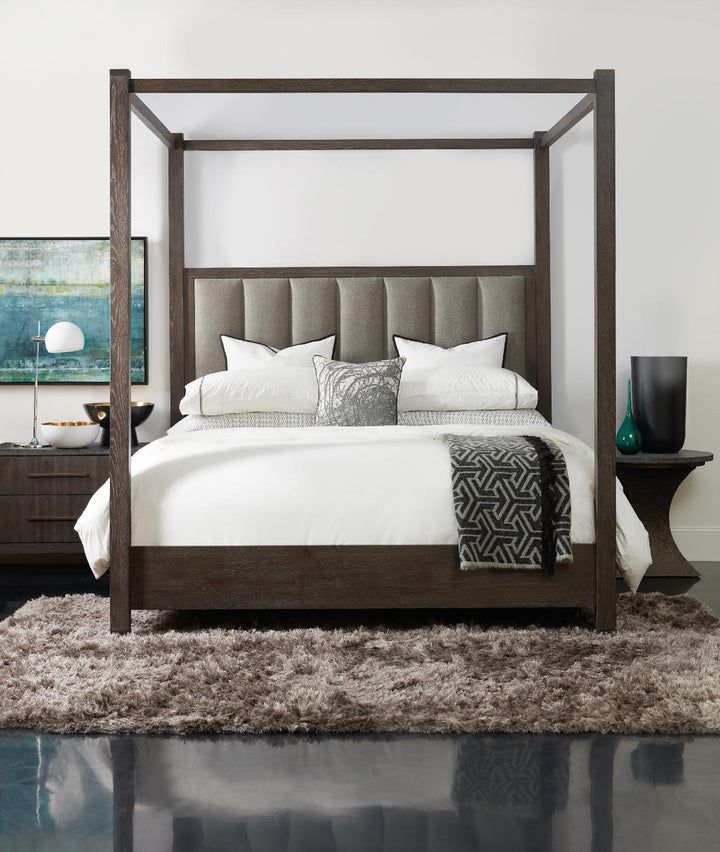 American Home Furniture | Hooker Furniture - Miramar Aventura Jackson Poster Bed w-Tall Posts & Canopy