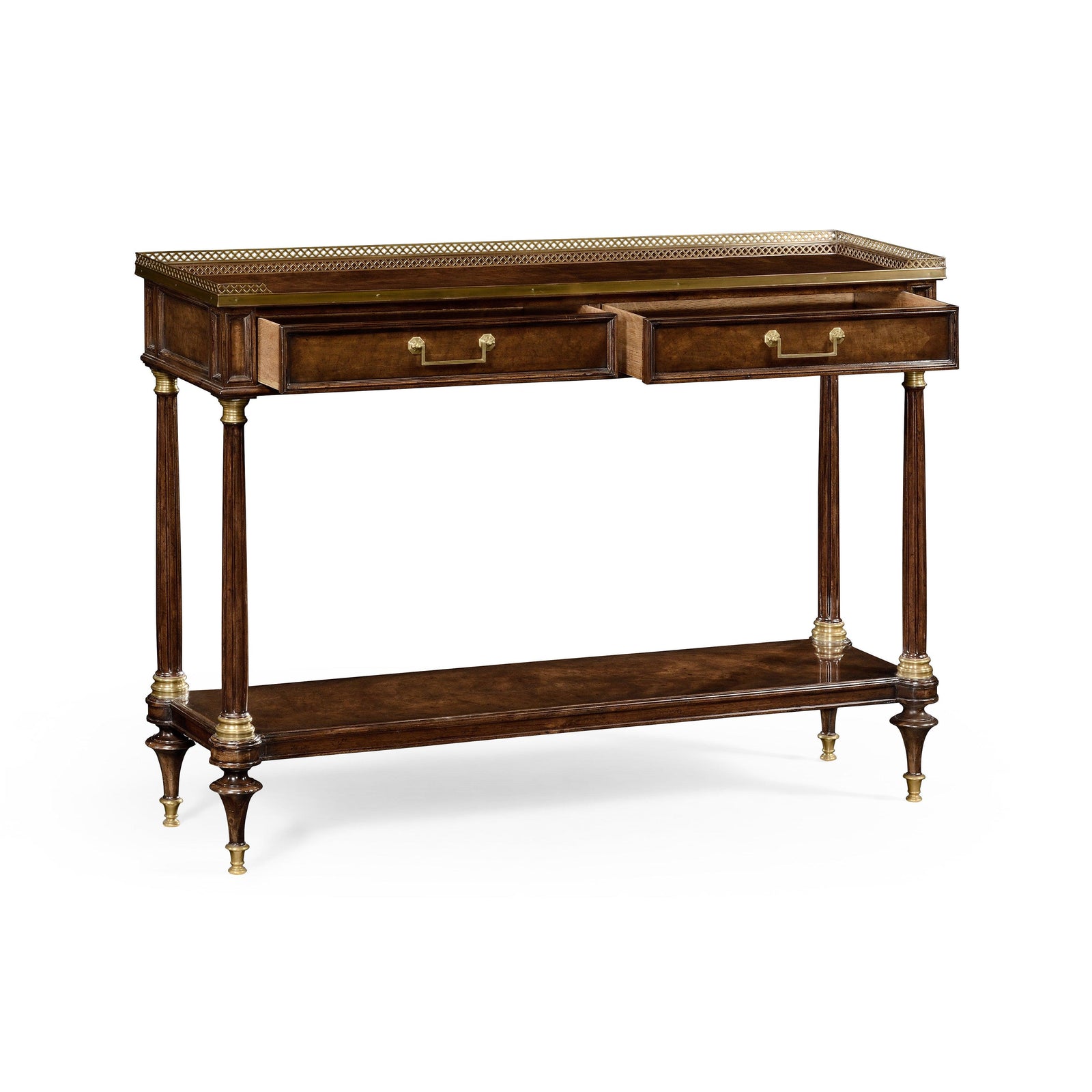 Jonathan Charles Brompton Mahogany Console Table CONSOLE TABLES