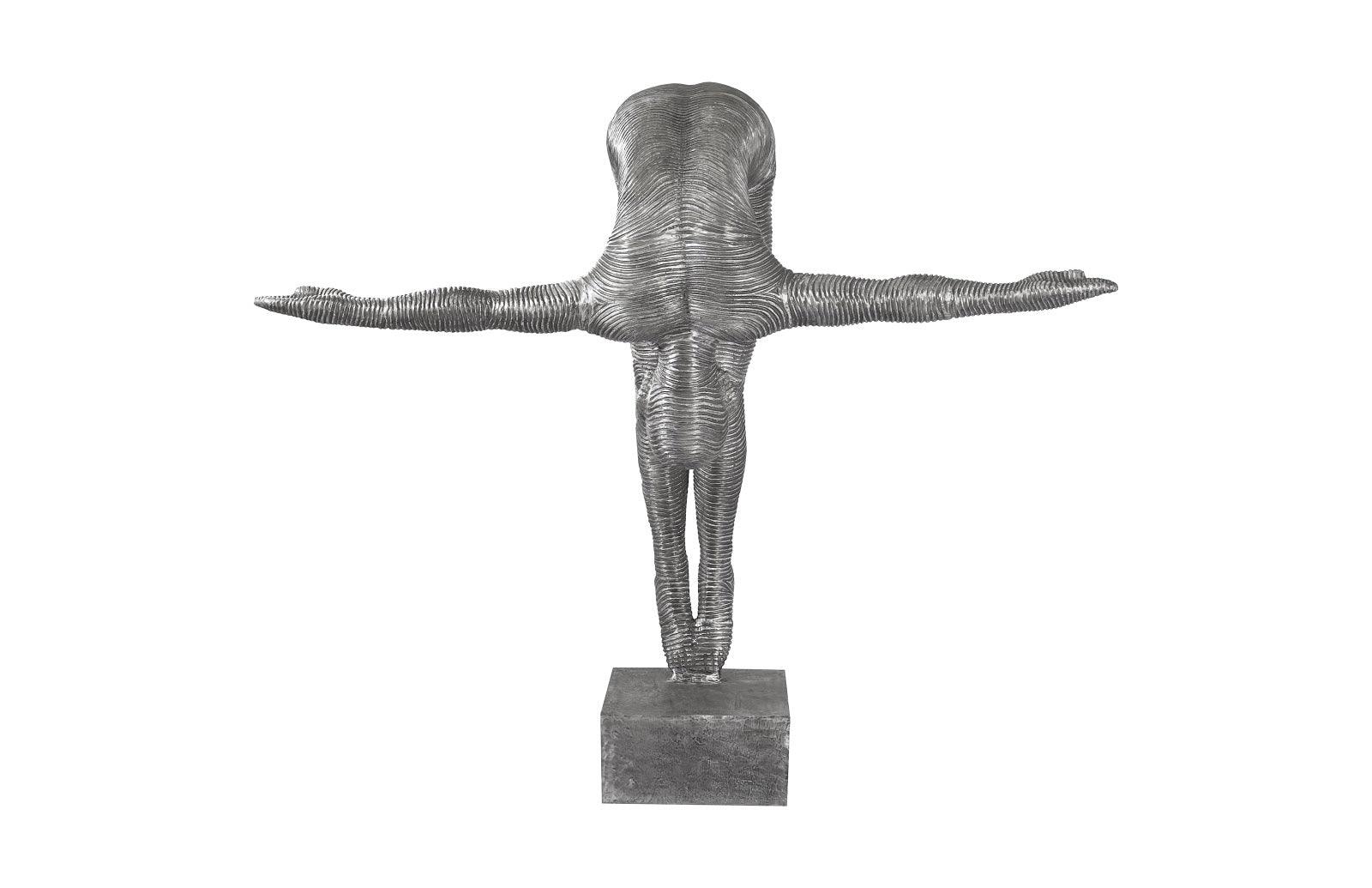 Phillips Collection Diving Sculpture, Aluminum, Large DECORATIVE OBJECTS