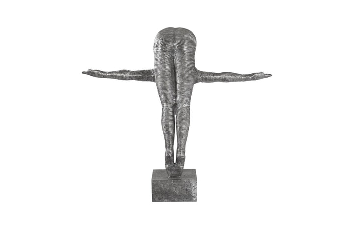 Diving Sculpture, Aluminum, Large - Phillips Collection - AmericanHomeFurniture
