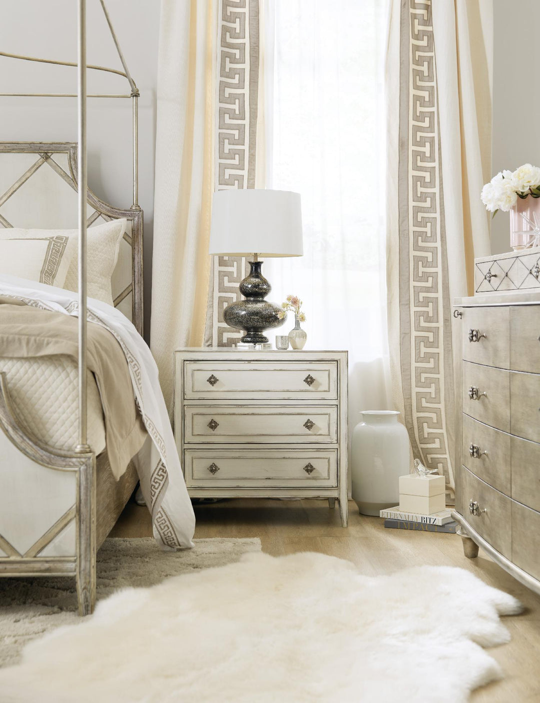 American Home Furniture | Hooker Furniture - Sanctuary Anastasie Nightstand