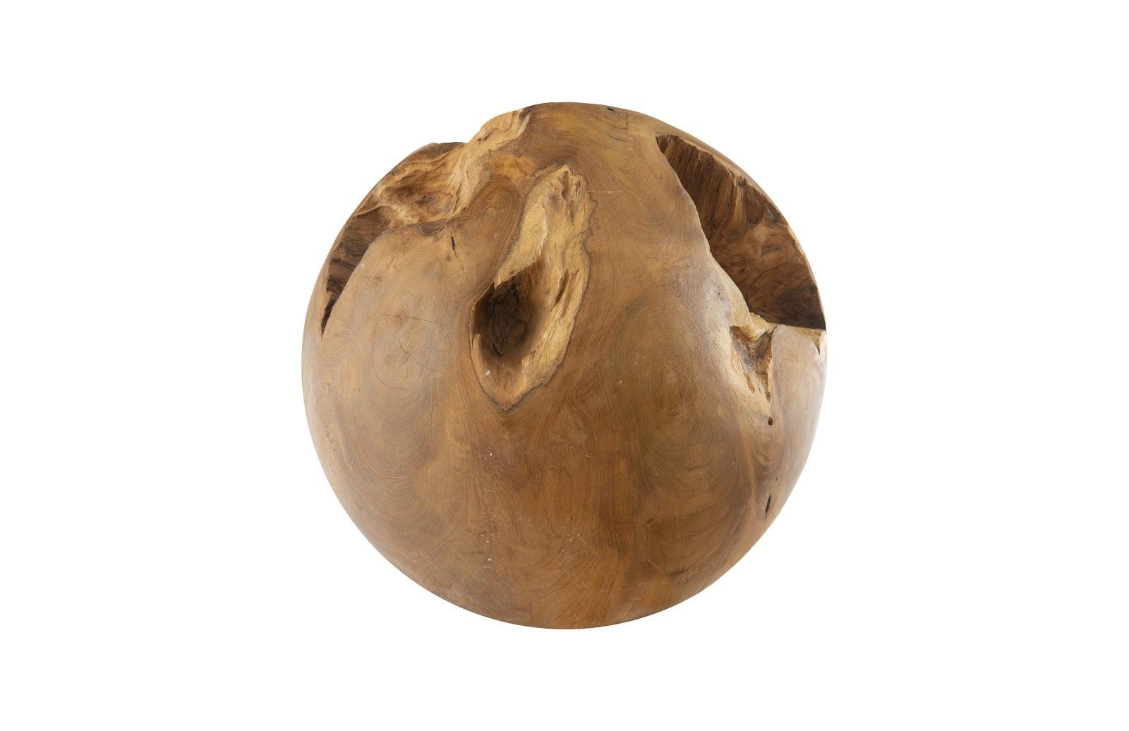 Teak Wood Ball, Small