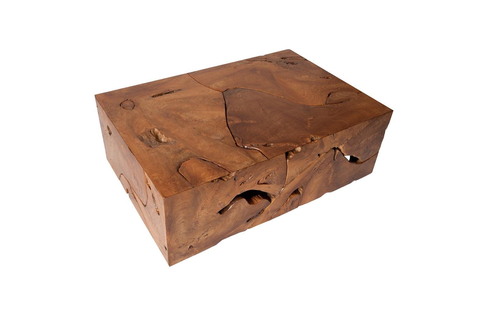 Phillips Collection Teak Slice Coffee Table - Thumbnail 5