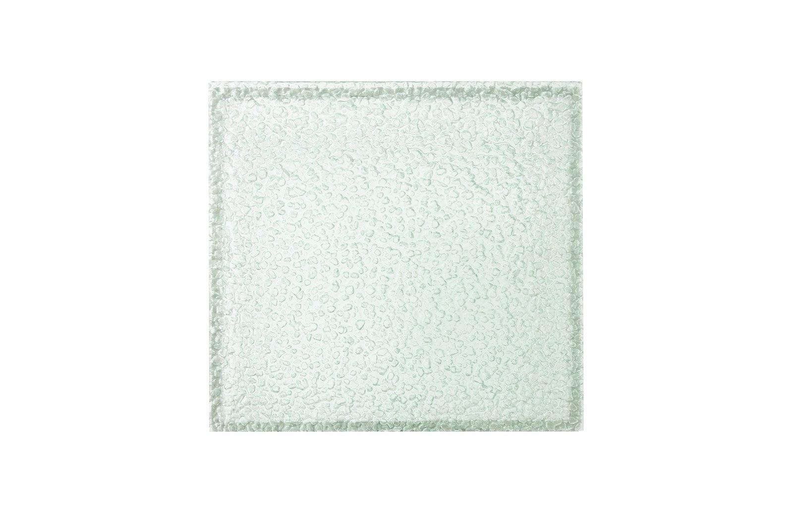 Phillips Collection Bubble Glass Coffee Table, Stainless Steel Base COFFEE TABLES