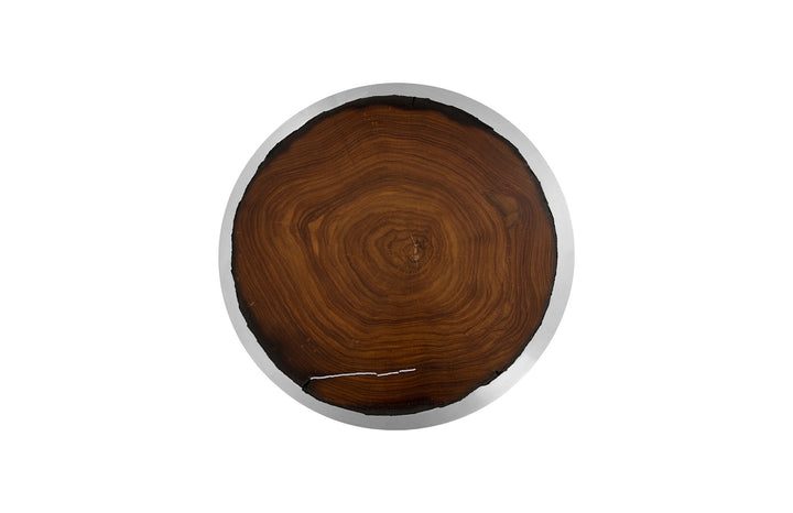 Sheesham Wood Side Table - Phillips Collection - AmericanHomeFurniture