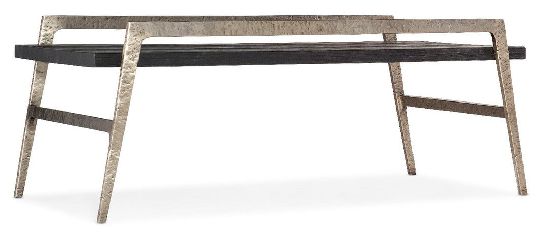 American Home Furniture | Hooker Furniture - Chapman Shou Sugi Ban Rectangle Cocktail Table