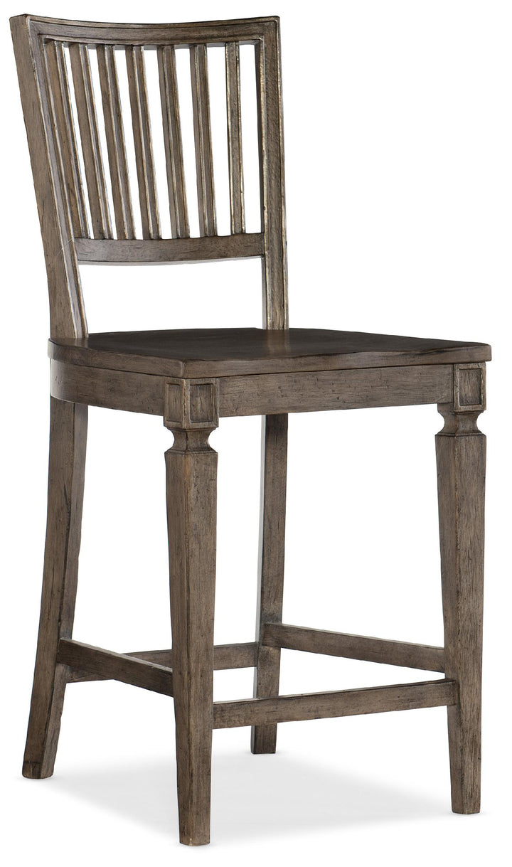 American Home Furniture | Hooker Furniture - Woodlands Counter Stool - Set of 2