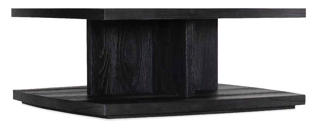 American Home Furniture | Hooker Furniture - Linville Falls Shou Sugi Ban Square Cocktail Table