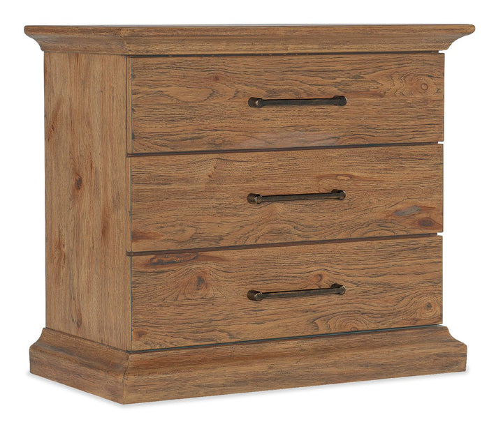 American Home Furniture | Hooker Furniture - Big Sky Three Drawer Nightstand 2