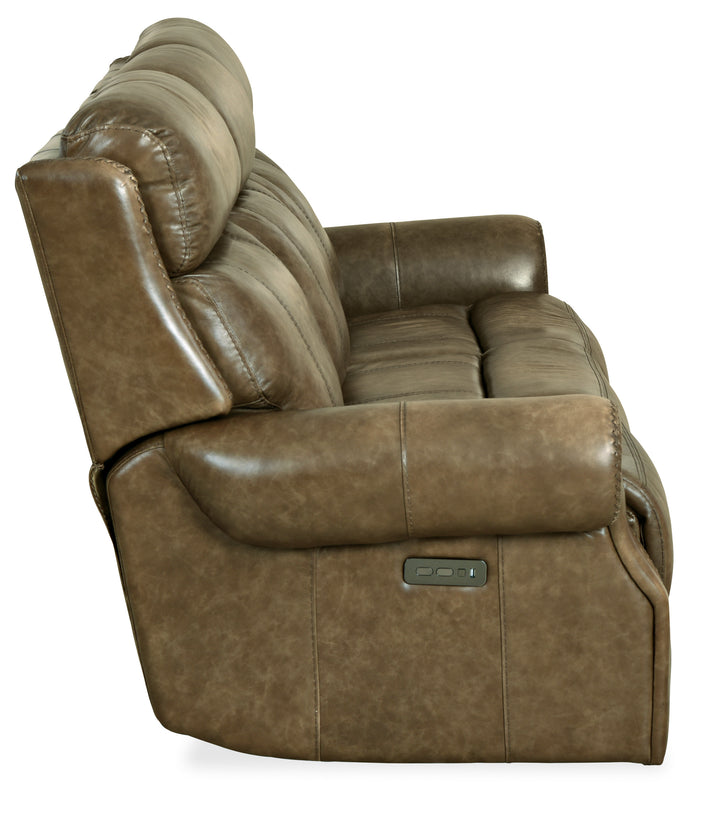 American Home Furniture | Hooker Furniture - Brooks Power Sofa with Power Headrest