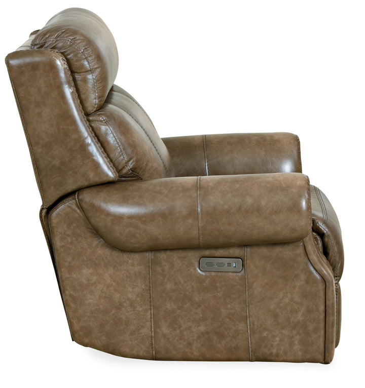 American Home Furniture | Hooker Furniture - Brooks Power Recliner with Power Headrest