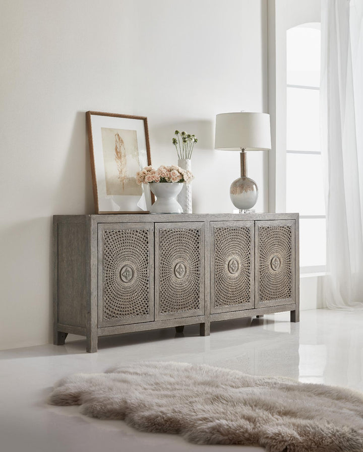 American Home Furniture | Hooker Furniture - Melange Emmett Entertainment Console