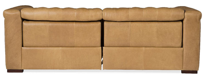 American Home Furniture | Hooker Furniture - Savion 1.5 LAF/RAF 2 over 2 Sofa with Power Rec Power HR