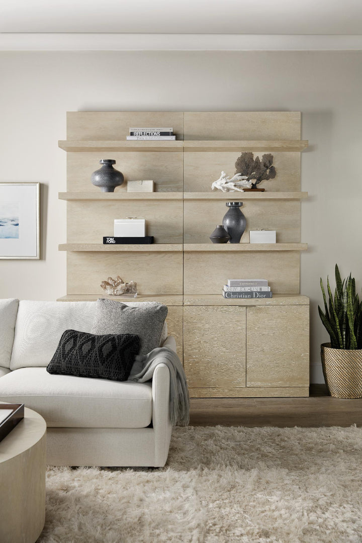 American Home Furniture | Hooker Furniture - Cascade Bookcase Base and Hutch