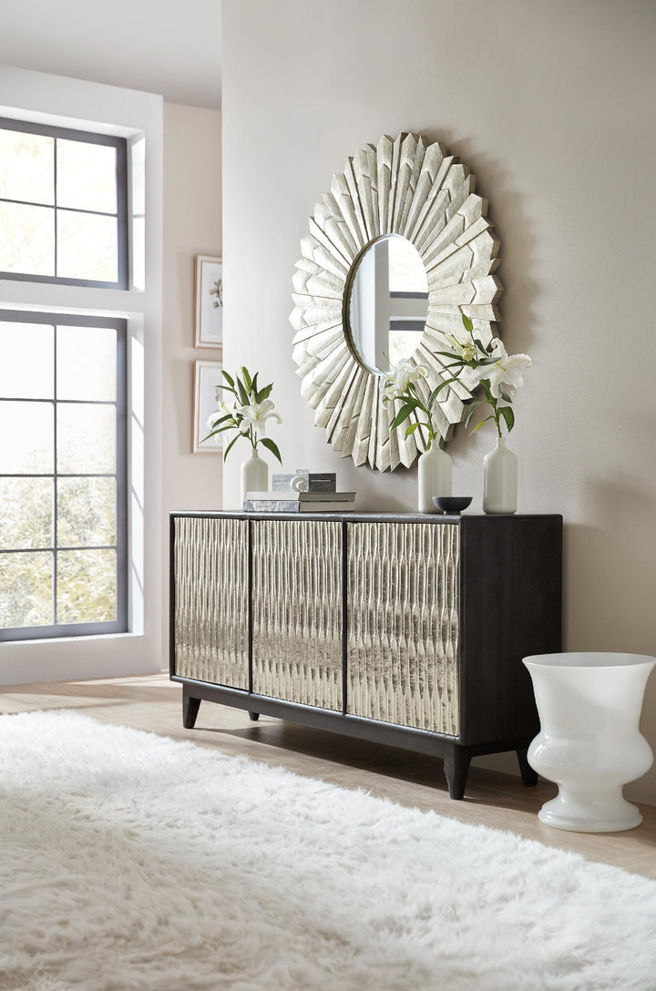 American Home Furniture | Hooker Furniture - Shimmer Three-Door Credenza