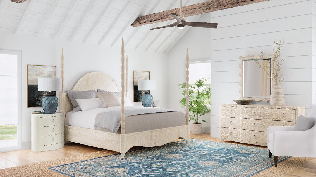 American Home Furniture | Hooker Furniture - Serenity Jetty Poster Bed