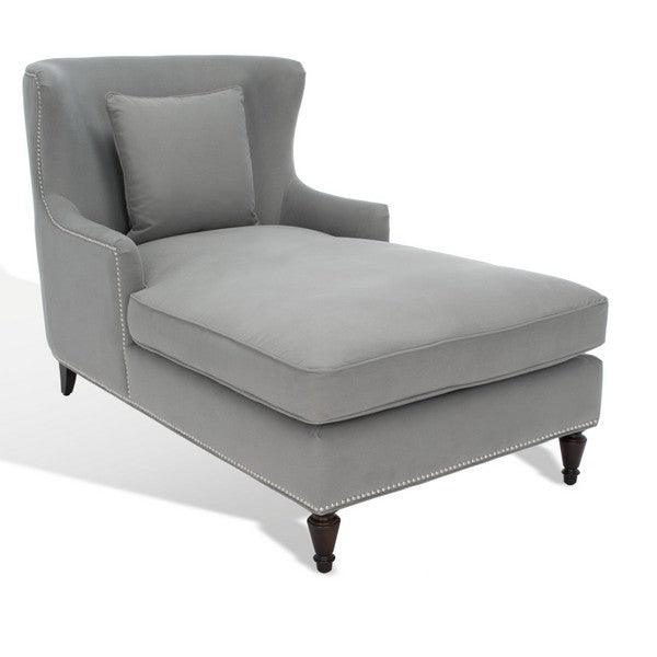 Safavieh Couture Jamie Upholstered Chaise Lounge LOVESEATS + CHAISES