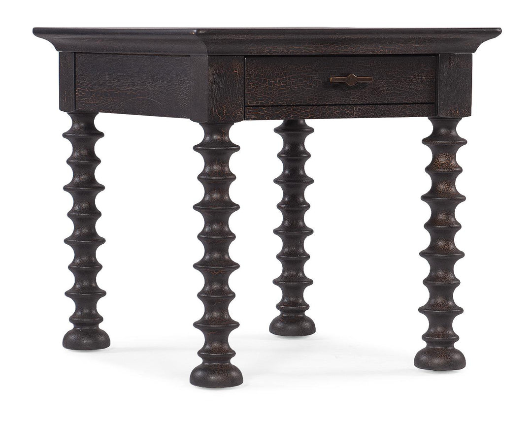 American Home Furniture | Hooker Furniture - Big Sky Turned Leg End Table