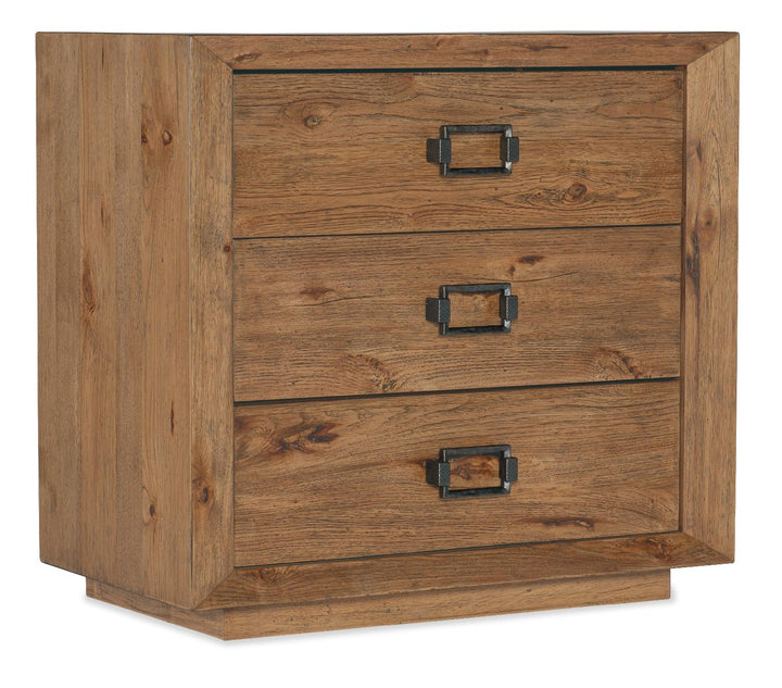 American Home Furniture | Hooker Furniture - Big Sky Three Drawer Nightstand 1