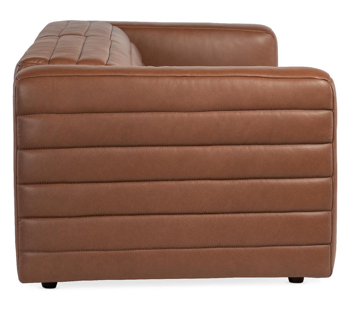 American Home Furniture | Hooker Furniture - Chatelain 1.5 LAF/RAF 2 over 2 Power Sofa with Power Headrest