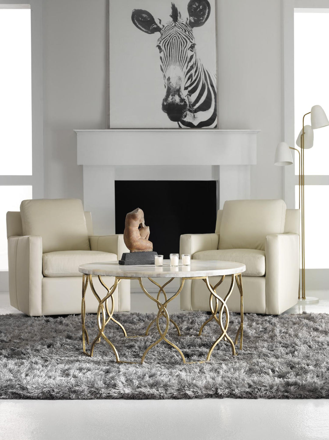 American Home Furniture | Hooker Furniture - Melange Corrina Cocktail Table