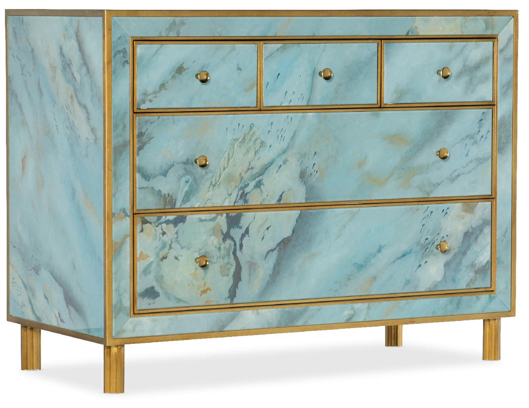 American Home Furniture | Hooker Furniture - Melange Sorrell Five-Drawer Chest