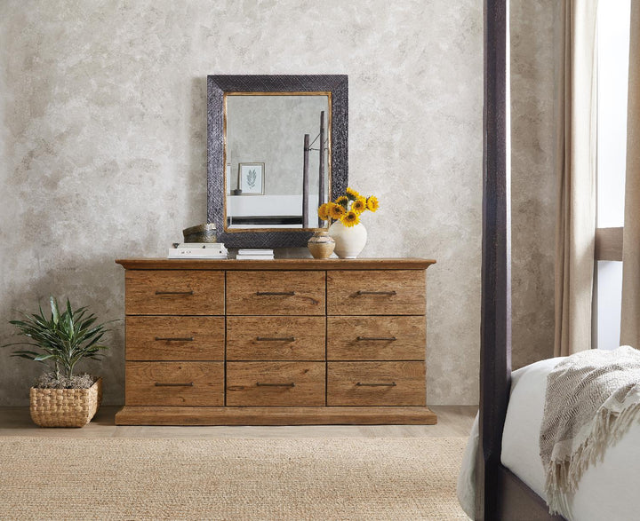 American Home Furniture | Hooker Furniture - Big Sky Nine Drawer Dresser