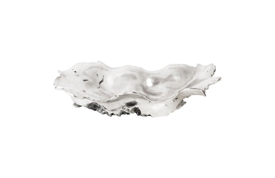Phillips Collection Rose Wood Burled Bowl, Silver DECORATIVE TRAYS, PLATES, + BOWLS