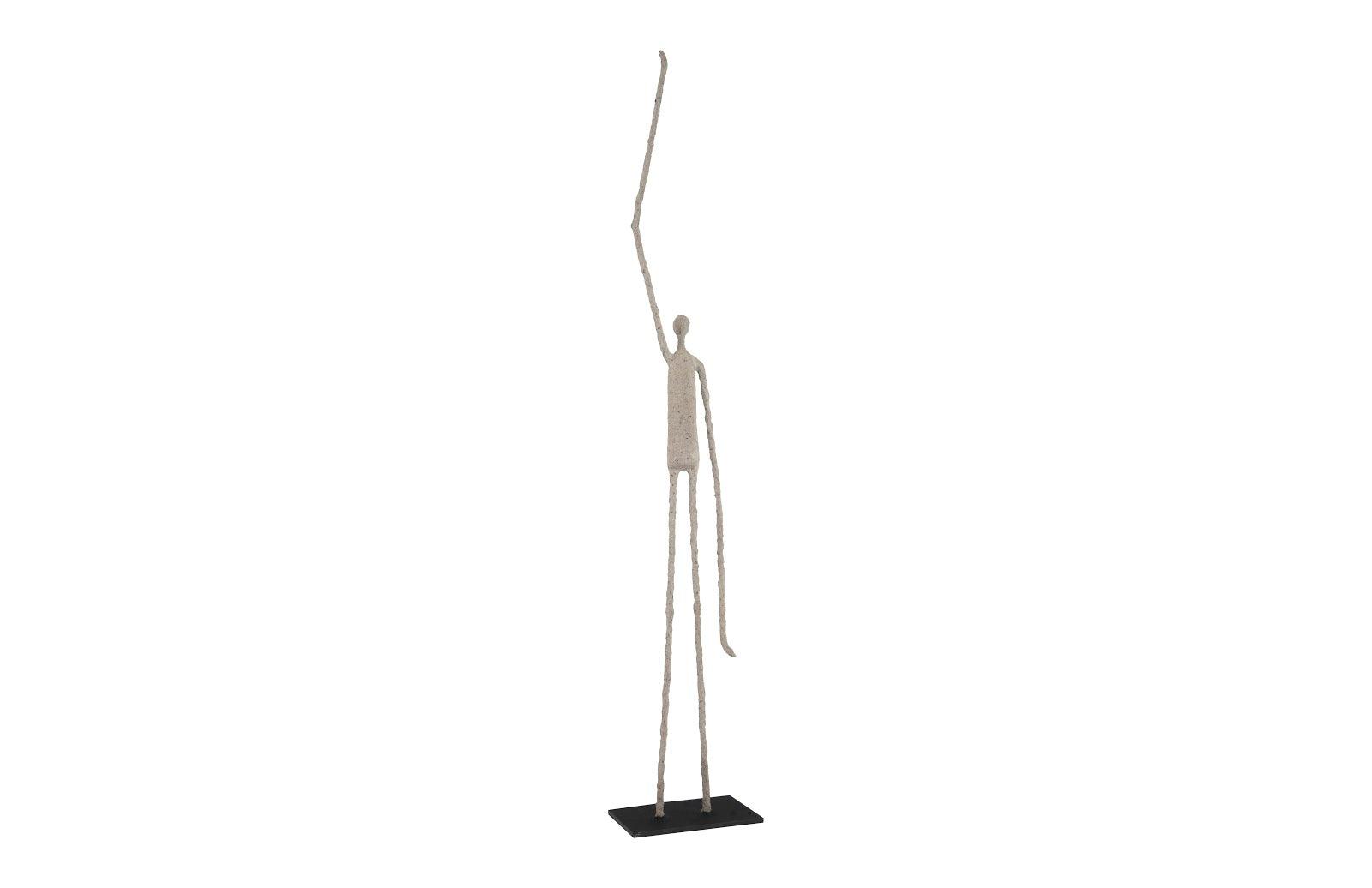 Phillips Collection Human Sculpture, One Arm Up, Paper Mache DECORATIVE OBJECTS