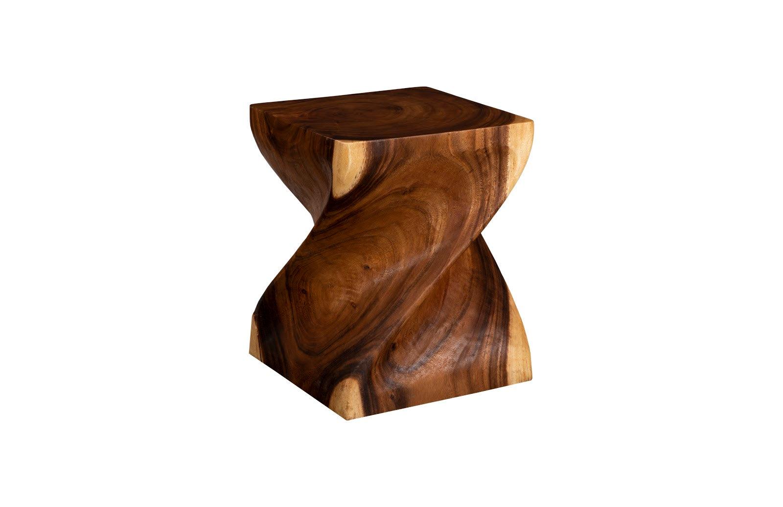 Phillips Collection Curl Stool, Natural, Small OTTOMANS, POUFS, + STOOLS