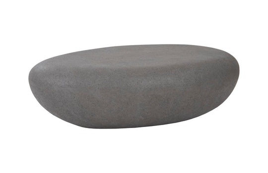 Phillips Collection River Stone Coffee Table, Charcoal Stone, Large COFFEE TABLES